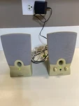 Harman Kardon HK395 Dell Oem Speakers Tested Tone Control Light Hum. Fixed Price $19.99.