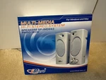 Imicro Multi-media Hi-fi Stereo System- Speakers SP-IMD693- New!--ships Asap. Fixed Price $15.00.