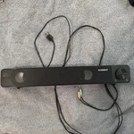 Elegiant Usb Powered Mini Soundbar Wired Computer Speaker SR200 With Passthrough. Fixed Price $10.00.