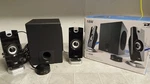 Cyber Acoustics CA-3090 Computer Speakers W/subwoofer 18W. Fixed Price $19.95.