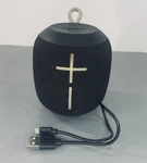 Ultimate Ears Wonderboom Bluetooth Speaker S-00163 Black W/cable Waterproof. Fixed Price $24.95.