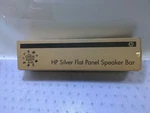 New In Box Hp Silver Flat Panel Speaker Bar EE418AA EE418-61001 418958-001. Fixed Price $8.73.