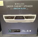 Ilive Platinum Wireless Under Cabinet Speaker With Amazon Alexa IKBFV378S. Fixed Price $49.99.