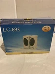 LC-693 Vintage Multimedia Speaker System. Fixed Price $55.00.