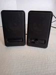 Amazon Basics A100 Usb Powered 5 1/2 In. Computer Speakers 1/8" Audio A-100/WORK. Fixed Price $7.45.