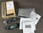Creative Sound Blaster Live! 24-BIT External Usb Card Model SB0490 Box. Fixed Price $199.99.