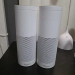 Lot Of 2 Amazon Echo 1ST Generation SK705DI Units Only. Fixed Price $33.00.