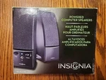Insignia NS-PCS20 Computer Speakers. Fixed Price $18.88.