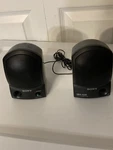 Vintage Sony SRS-A20 Active Speakers Tested Works Built Amp Sounds Good. Fixed Price $59.24.