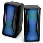 Befree Sound Color Led Dual Gaming Speakers, Compact W Iron Mesh Front Design. Fixed Price $35.99.