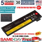 Lot Laptop Battery For Lenovo Thinkpad T470 T480 T570 T580 01AV425 01AV423 P51S. Fixed Price $19.99.