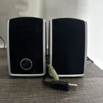 Computer Speakers Digital Experience Usb Powered Model GEMPU1-0G 5FT Cable Used. Fixed Price $15.00.