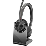 Hp Poly 77Z30AA Voyager Microsoft Teams Certified Usb-c Headset + BT700 Dongle. Fixed Price $110.00.