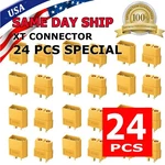 24PCS XT60 Female Bullet Connectors Plugs For Rc Battery From Warehouse. Fixed Price $10.99.