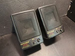 Pair Vintage Koss SA/30 Stereo Portable Speakers And Subwoofers. Fixed Price $30.00.