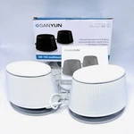 Sanyun SW102 Usb Computer Speakers 5WX2 Deep Bass In Small Body Stereo, White. Fixed Price $14.87.