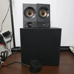 Logitech Z533 2.1 Multimedia Speaker System With Booming Bass Subwoofer. Fixed Price $76.99.