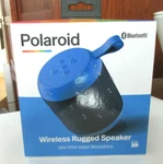Polaroid Bluetooth Wireless Rugged Speaker With IPX4 Water Resistance New In Box. Fixed Price $12.52.