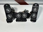 Logitech X-530 5.1 Sound System Speakers. Fixed Price $32.99.