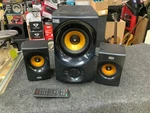 Acoustic Audio Home 2.1 Speaker System With Bluetooth/optical/usb/aux/sd Inputs. Fixed Price $99.99.