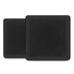 Fusion 010-02299-11 Fm Series 6.5" 120W Square Black Marine Speakers Pair. Fixed Price $199.99.