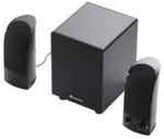 Radio Shack 2.1 Channel Multimedia Speakers For Pc Mac Magnetically Shielded. Fixed Price $22.00.