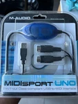 New M-audio Usb To Midisport Uno 1X1 Interface Adapter 16 Channel Fast. Fixed Price $22.44.