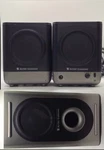Altec Lansing 221 3-PIECE 2.1 Amplified Computer Desktop Speaker System Tested. Fixed Price $44.97.