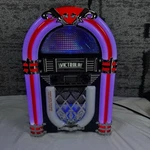 Victrola VJB-125 Bluetooth Desktop Jukebox Cd Player Am/fm Radio Tested Works. Fixed Price $60.00.