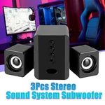 Usb Computer Speakers System Stereo Bass Subwoofer Led For Desktop Laptop Pc. Fixed Price $21.84.