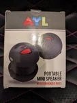 Ayl Mini Speaker System, Portable Plug-in With 3.5MM Aux Input, Exter.... Fixed Price $23.77.