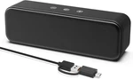 Computer Speakers For Desktop Pc Laptop, Wired, Usb Plug-in, Black-upgraded. Fixed Price $24.24.