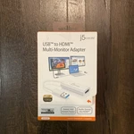 New J5CREATE Usb Hdmi Multi-monitor Adapter JUA254 Mac & Windows Compatible. Fixed Price $16.99.