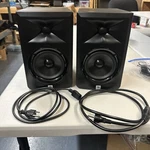 Jbl LSR305 5" Powered Studio Monitors Pair With Cords Tested Excellent!!. Fixed Price $198.72.