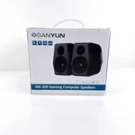 Sanyun SW209 3" 36W Computer Gaming Pc Speakers With Built-in 24BIT Dac Black. Fixed Price $34.95.