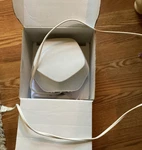 Bang & Olufsen Beoplay S3 White Polygon Wired Plastic Smart Speaker. Fixed Price $220.00.
