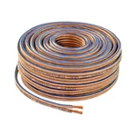 Car Home Audio Speaker Wire Transparent Clear Cable 14AWG 50FT 14/2 Gauge. Fixed Price $13.95.