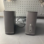 Bose Companion 2 Series Ii Computer Speakers Silver Wired Volume Control. Fixed Price $34.99.