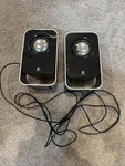 Logitech LS11 Powered Speakers For Computer Pc / MP3 Phone 3.5MM Jack. Fixed Price $18.00.