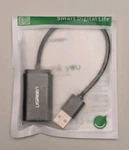 Ugreen Usb Sound Card Adapter Hd Audio, Mic, Headphone. Fixed Price $14.00.