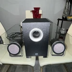 Altec Lansing BX1221 2.1 Channel Wired Computer Speakers With Subwoofer Black. Fixed Price $35.00.