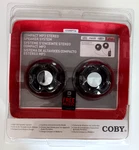 Coby MP3 Stereo Speaker System. # CSMP16. New Original Packaging.. Fixed Price $7.58.