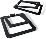 Audioengine DS1M Metal Speaker Stands Pair - Tilted For Desktop Pc Black. Fixed Price $58.51.