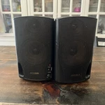 Optimus Computer Amplified Speakers Pair AMA-21. Fixed Price $28.00.