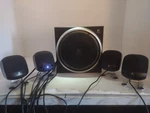 Logitech Z-540 4.1 Computer Speakers W/ Subwoofer Surround Sound (5 Pieces). Fixed Price $49.99.