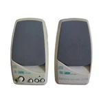 Labtec LCS-600 Computer Speakers Vintage Beige Desktop Audio Pair Tested Working. Fixed Price $19.99.