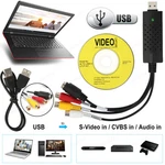 USB2.0 Vhs To Dvd Converter Audio Video Capture Kit Scart Rca Cable For WIN10. Fixed Price $11.44.
