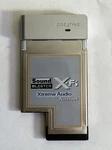 Creative Sound Blaster X-fi Xtreme Audio Notebook Expresscard 3.5MM SB0710. Fixed Price $27.99.