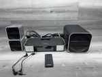 Ihome IH51B Fm/am Alarm Clock Stereo Speakers Radio Dock For Ipod, Iphone, Ipad. Fixed Price $39.95.