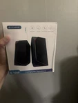 Lenrue E-1059 Mini Digital Computer Desktop Speakers Black+usb-c Phone Cable. Fixed Price $25.00.